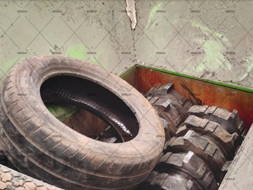 آلة تقطيع المطاط