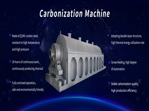 من النفايات إلى الثروة: استخدام المخلفات الزراعية في آلة الفحم