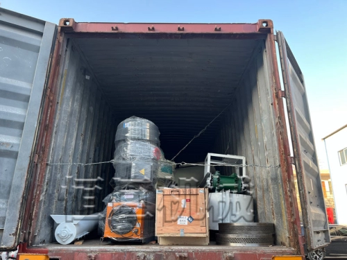 قام العميل النمساوي بشراء خط إنتاج آلة حبيبات الكتلة الحيوية