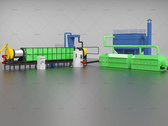 خط إنتاج الكربون النشط