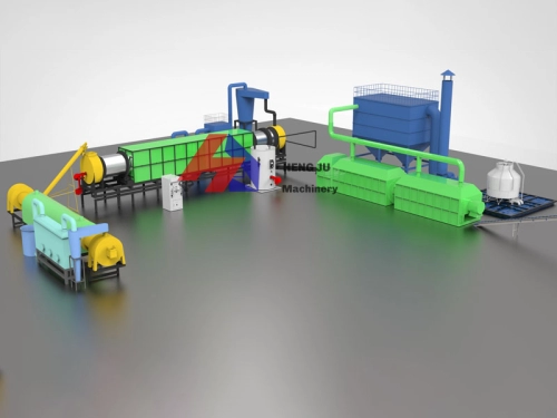 خط إنتاج الكربون النشط